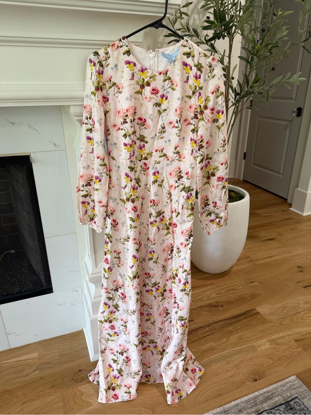 Hill House Nadia Floral Maxi Dress - size small - NWT - Picture 4 of 6